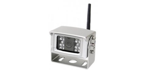Trdls CCD kamera til bakkamera eller overvgning - Slvfarvet
